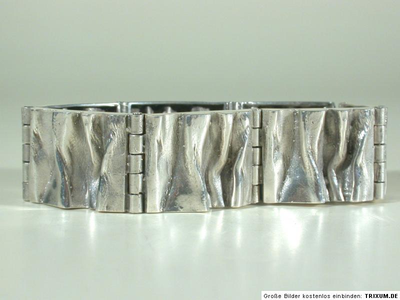 Sirokoru Finnland Silber Armband ° Design Matti J Hyvarinen ° Silver