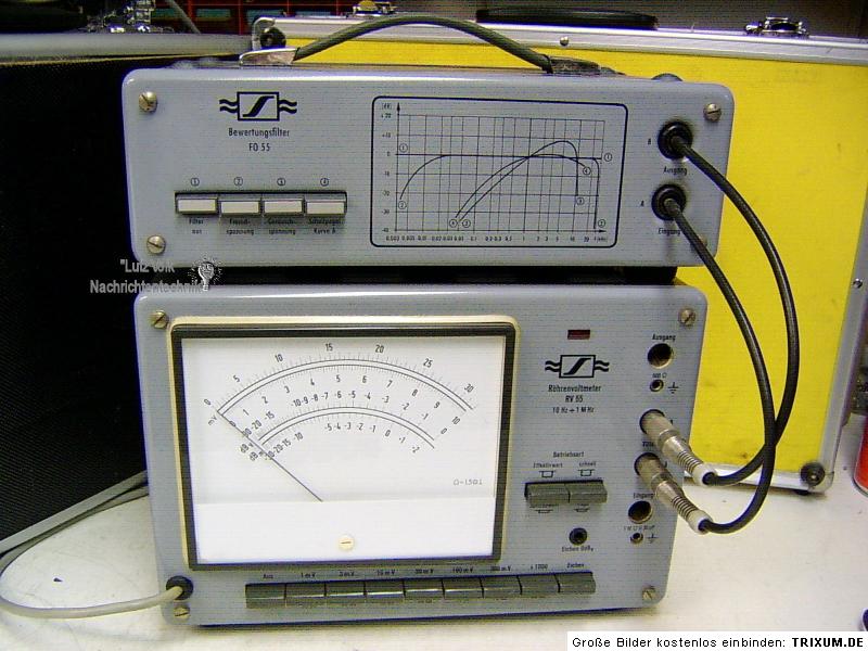 Grundig RV 55, ein richtig feines Röhrenvoltmeter 