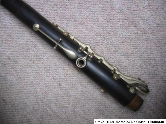 Sehr alte Klarinette Clarinet Buffet Crampon a Paris  